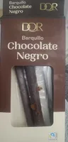 Barquillo chocolate negro