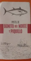 Pastel de bonito del norte y piquillo