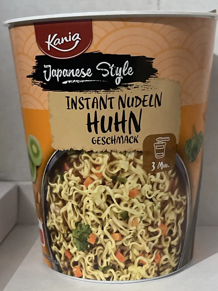 Japanese Style INSTANT NUDELN HUHN GESCHMACK