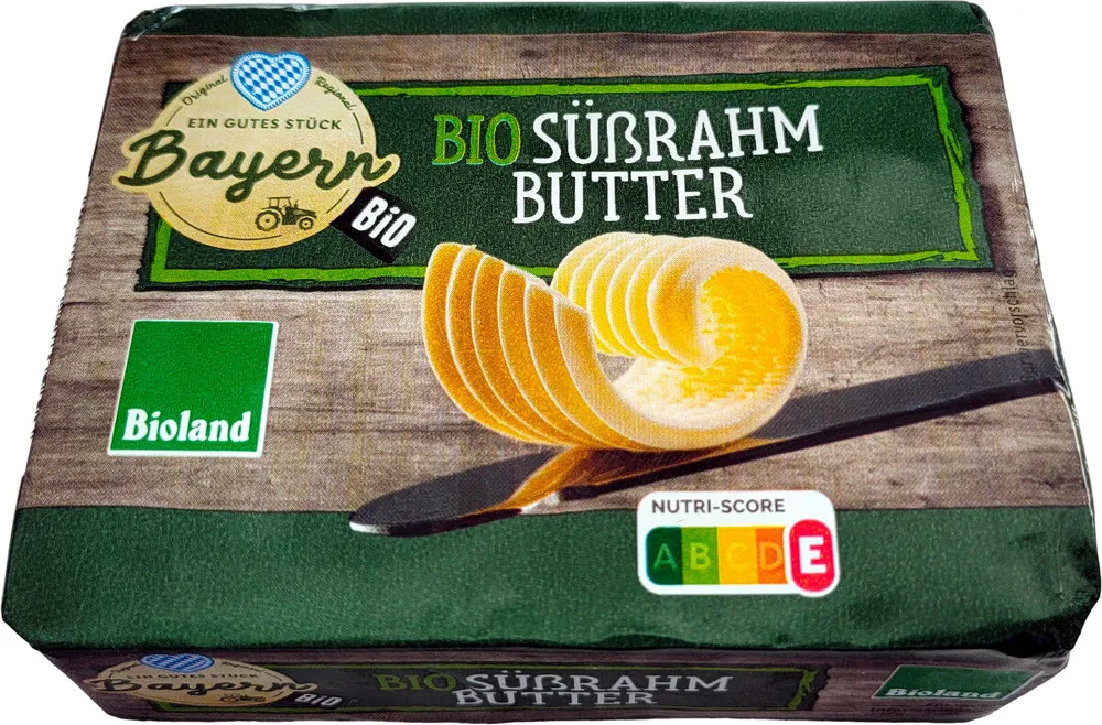 Bio Süßrahmbutter