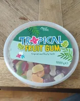 Tropical fruit gum