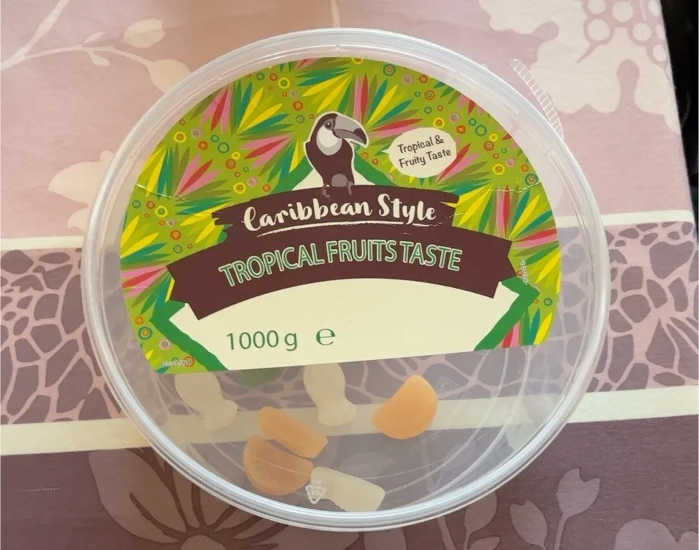 Tropical fruity taste
