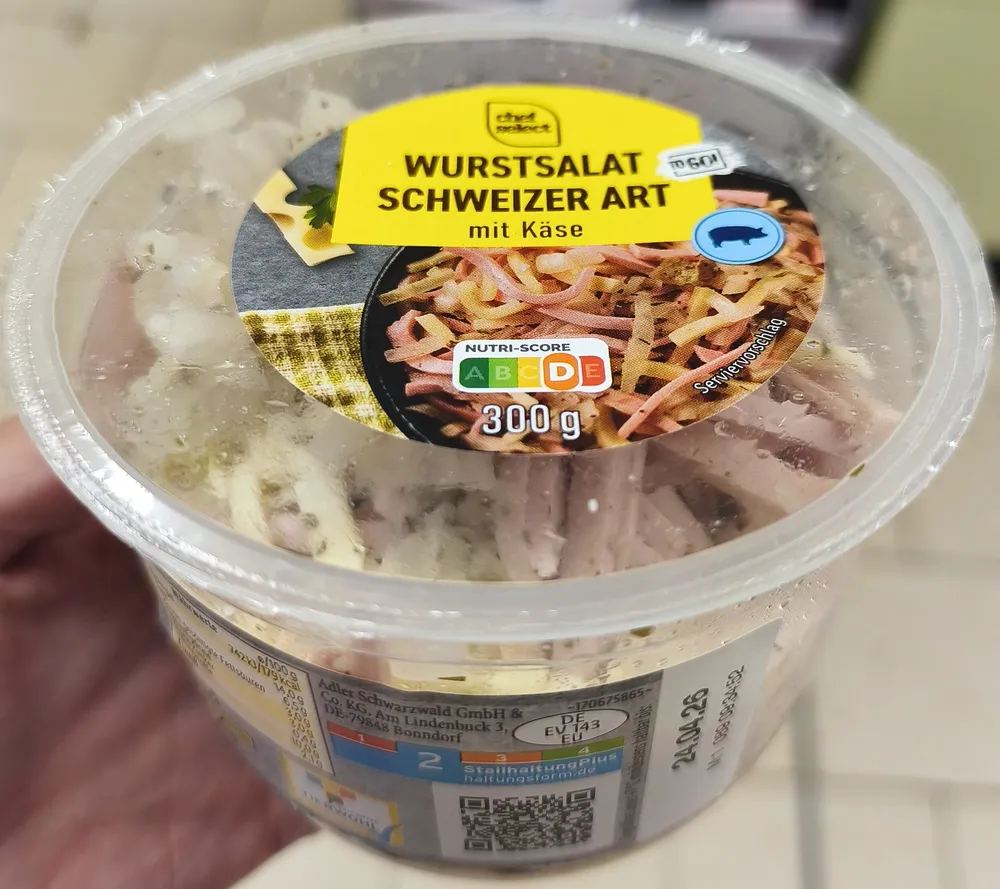 Wurstsalat - Schweizer Art