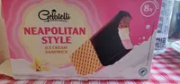 Ice cream sandwich neapolitan style