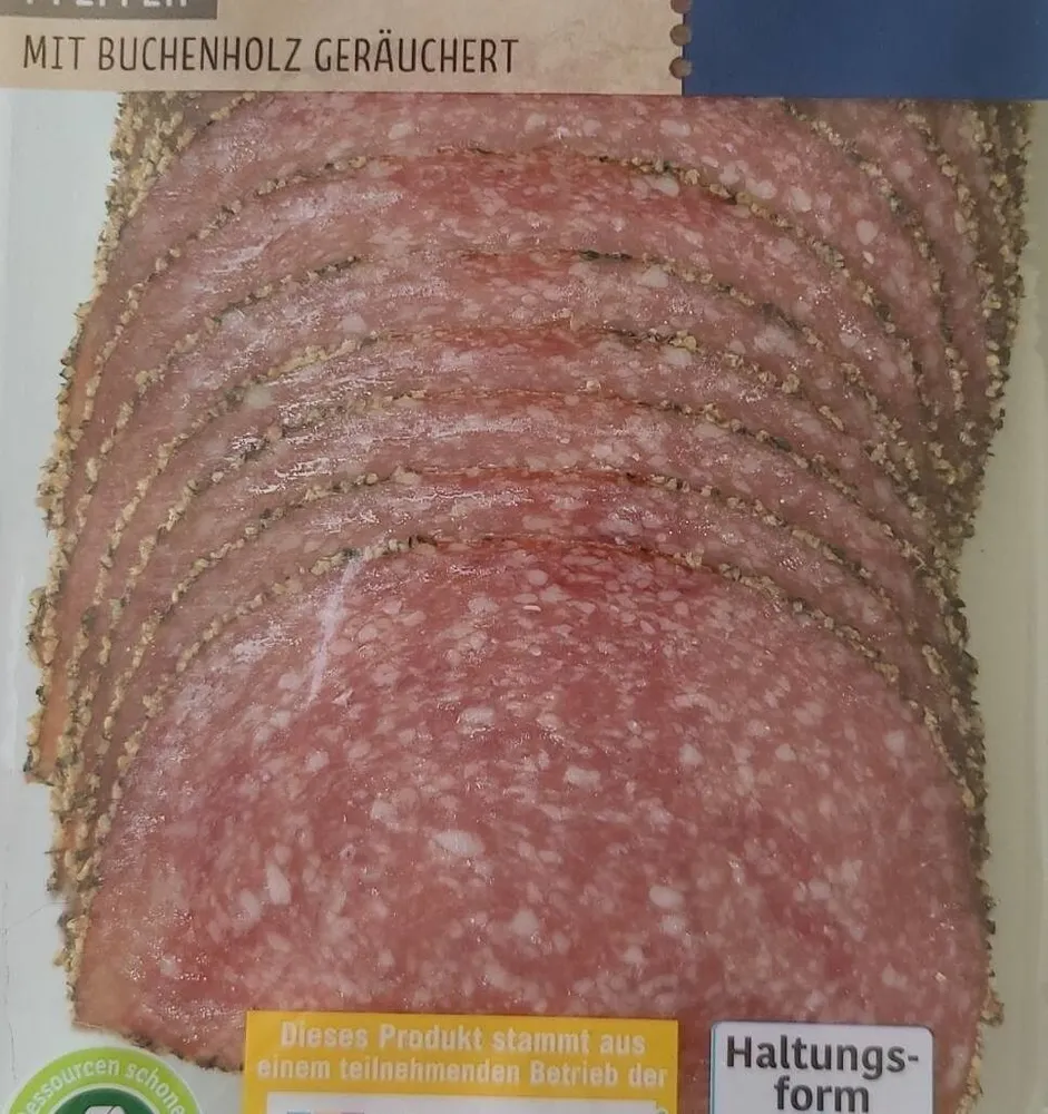 traditionelle Salami Pfeffer