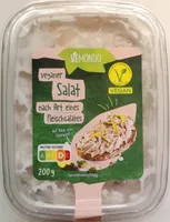 Veganer Salat nach Art eines Fleischsalates