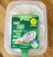 Veganer Salat n. A. eines  Kräuter Fleischsalats
