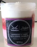 Raspberry&Lemon with cookie crumble