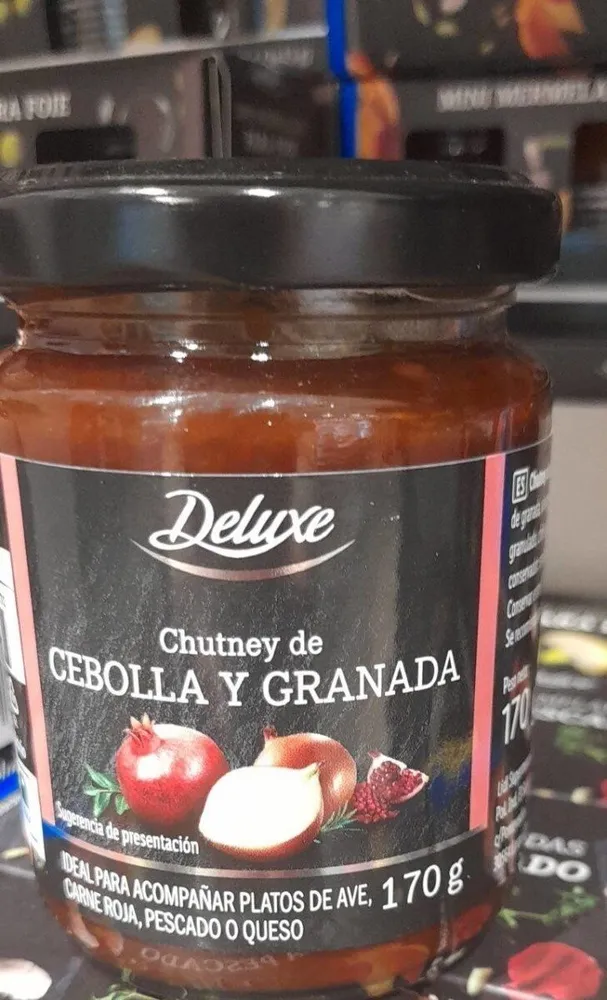 Chutney  de cebolla y granada