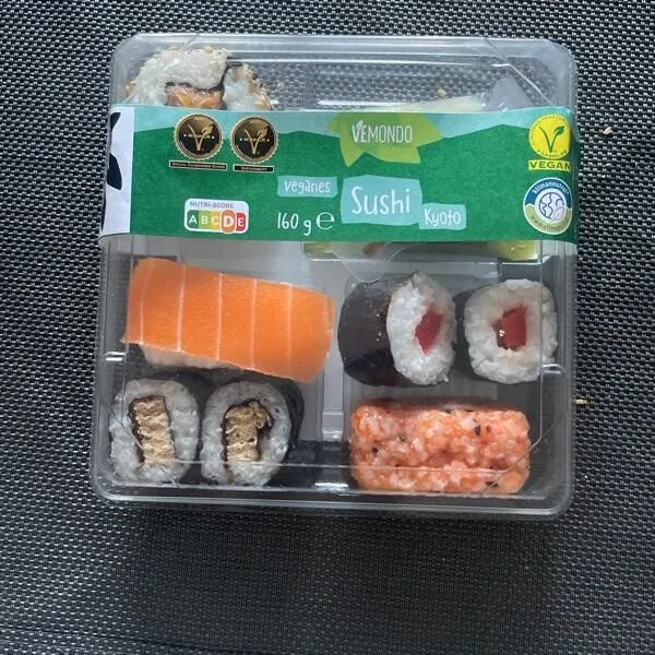 Sushi véganes  kyoto