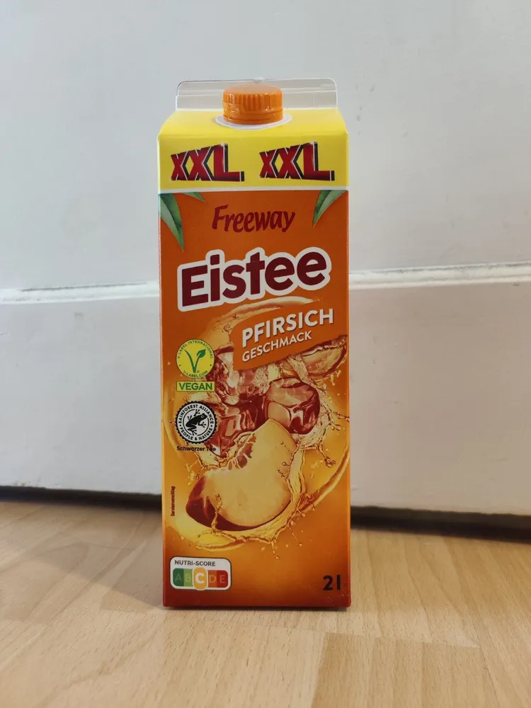 Eistee Pfirsich
