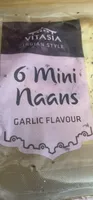 Mini Naans Garlic Flavour