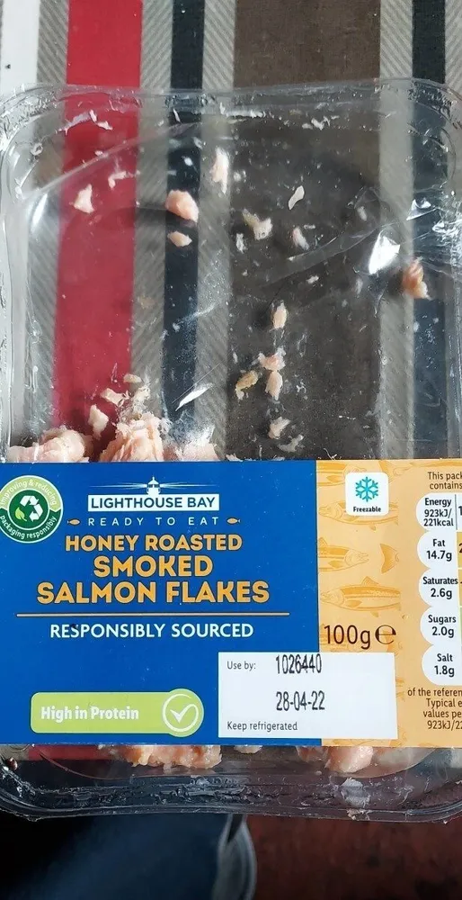Honey Roasted Smoked Salmon Flakes
