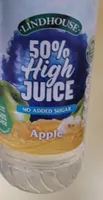 50% High Juice No Added Sugar Apple