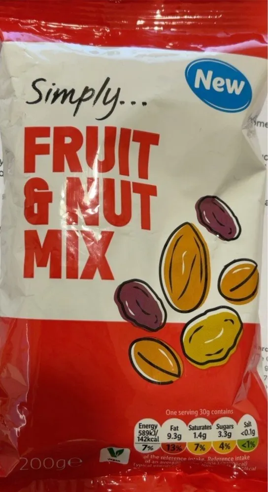 Fruit and nut mix