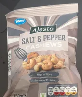 Salt and peppers cashews