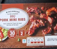 Bbq pork mini ribs