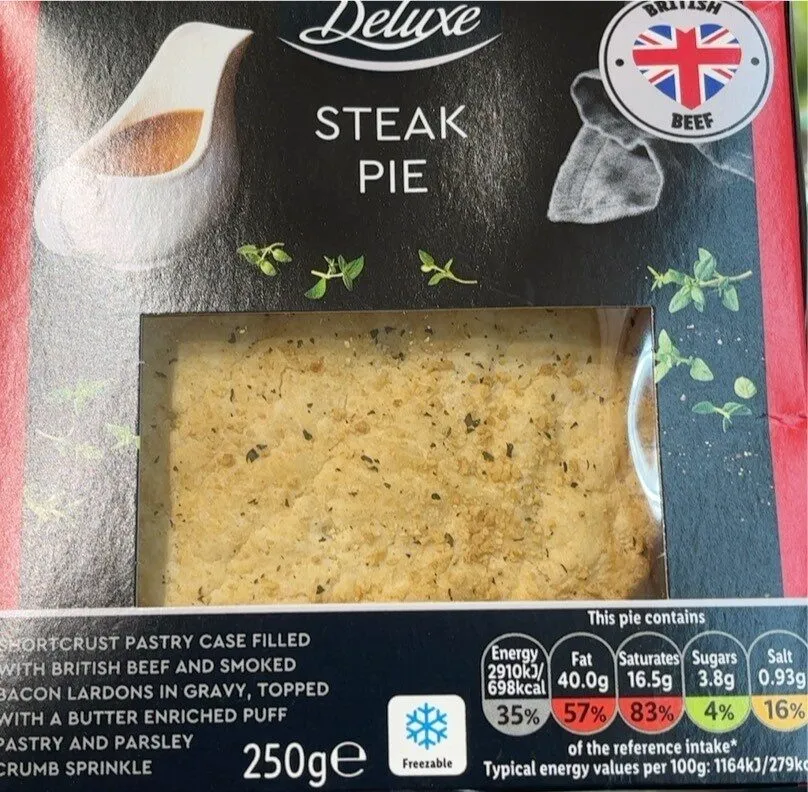 Steak pie