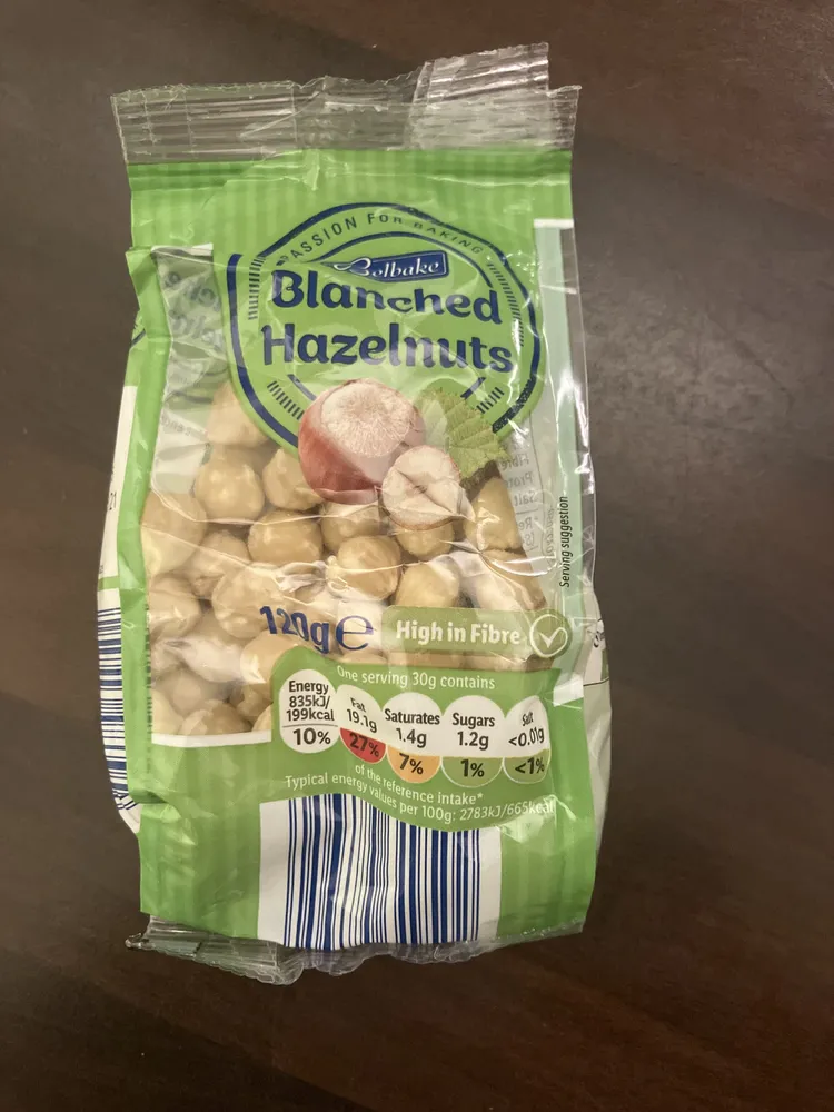 Blanched Hazelnuts