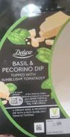 Basil & Pecorino Dip Topped With Sunblush Tomatade