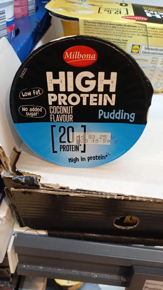 High Protein Pudding Coconut