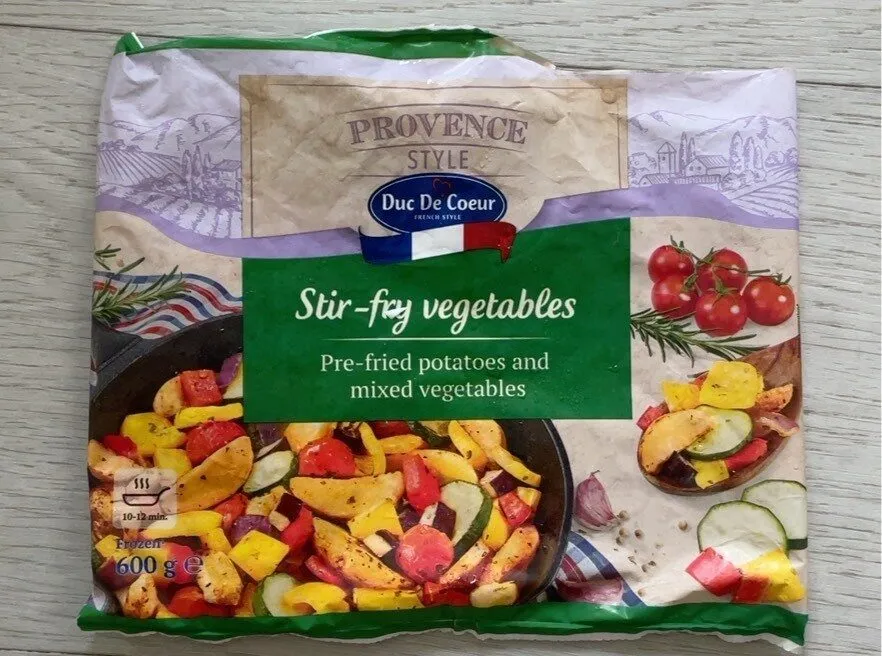 Stir-fry vegetables