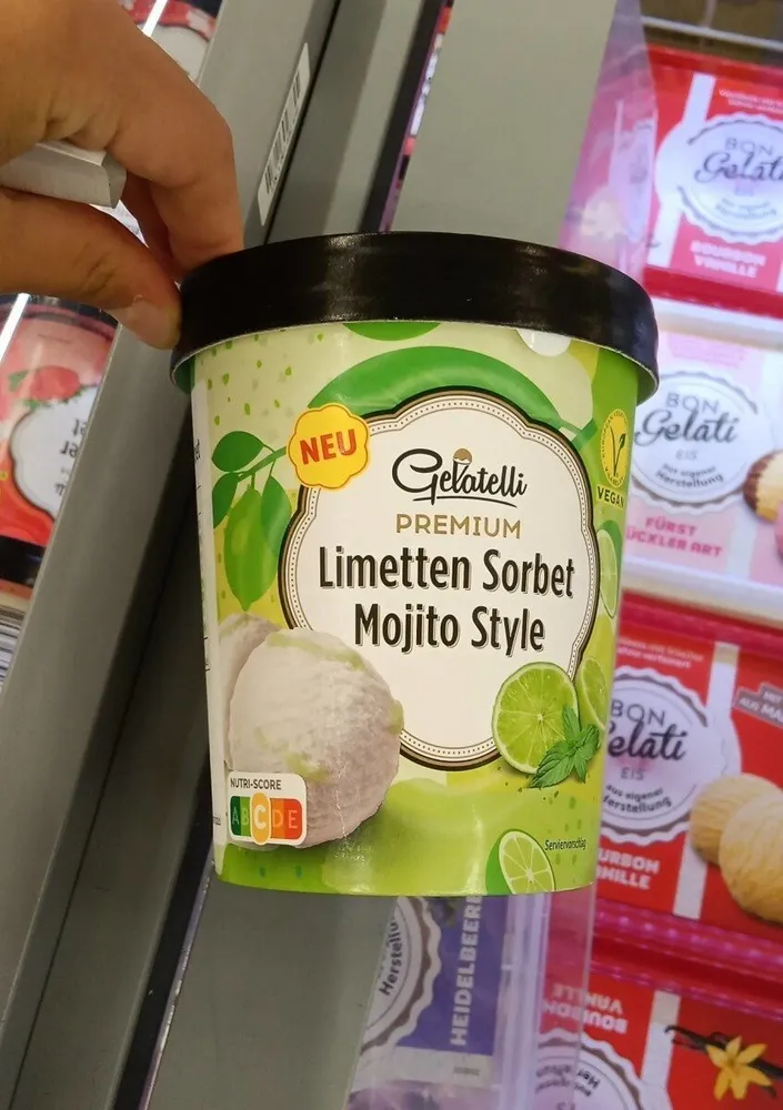 mojito sorbet