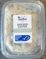 Heringshappen in Dillsauce