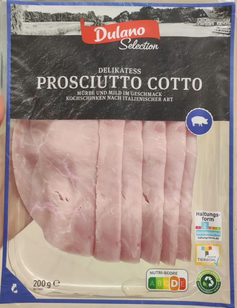 Prosciutto cotto