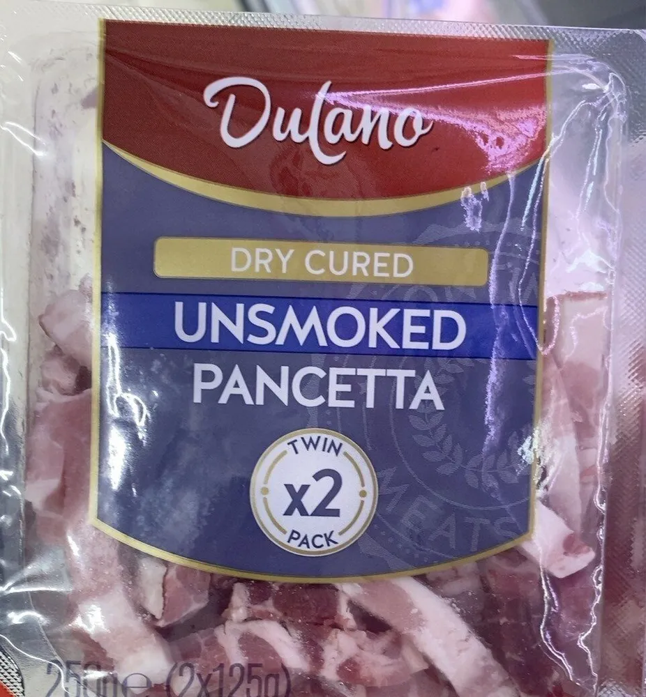 Unsmoked pancetta
