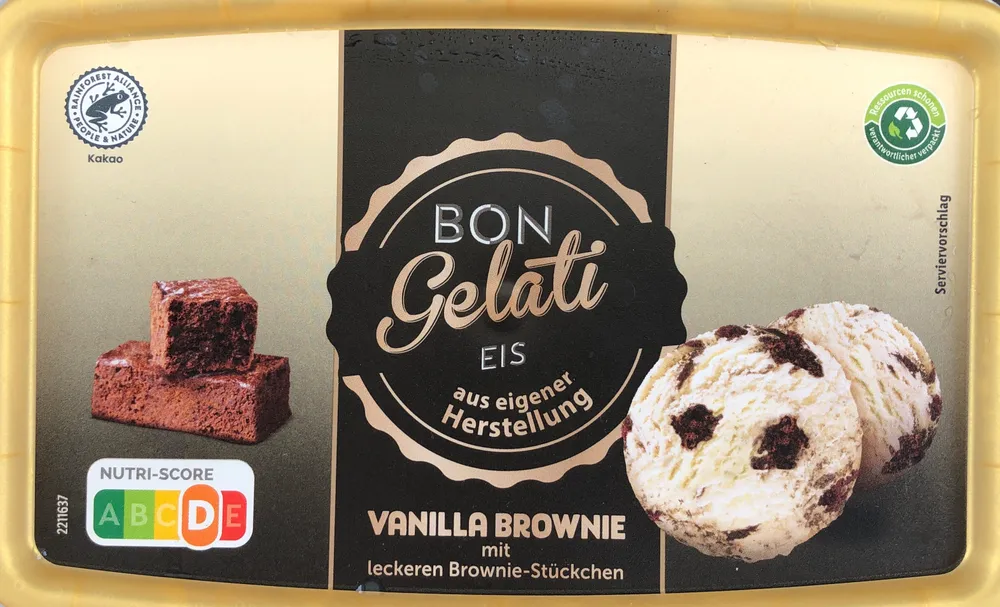 Eis Vanilla Brownie