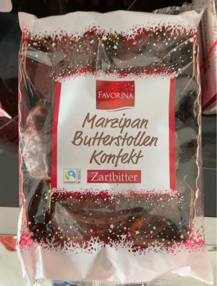 Marzipan butterstollen konfekt