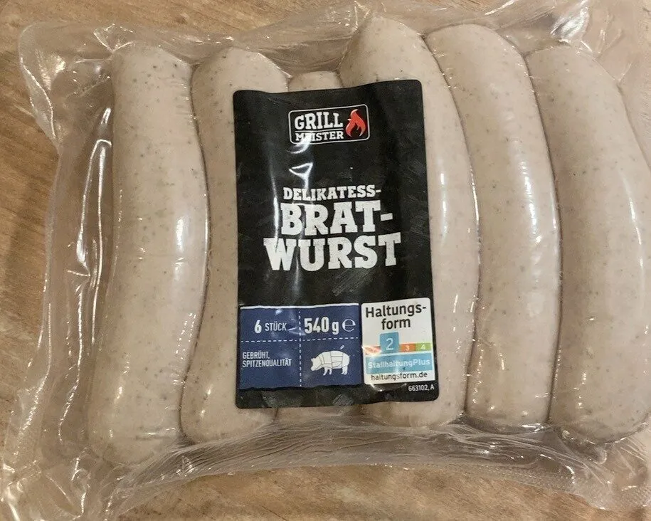 Delikatess-Bratwurst