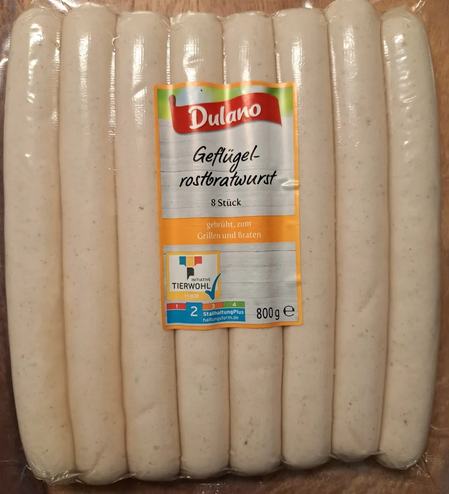 Geflügelrostbratwurst