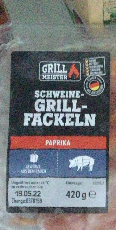 Schweine grill fakeln