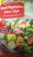 Mixed vegetables Italian style