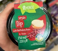 Vegan Dip with Red kidney beans & onion