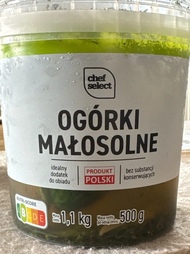 Ogórki Małosolne