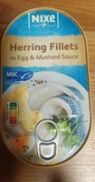 Herring Fillets in Egg Mustard