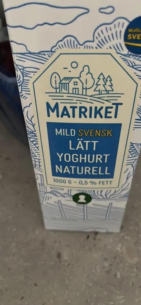 Mild lätt yoghurt naturell