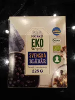 Svenska blåbär, eko organic