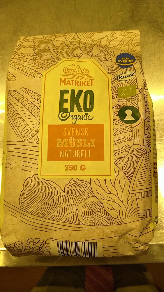 Svensk müsli naturell