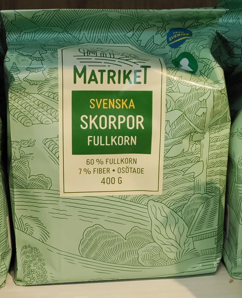 Skorpor fullkorn