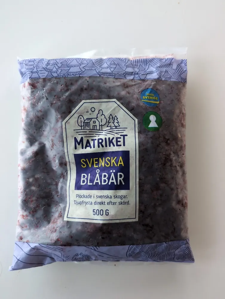 Svenska Blåbär - Frysta
