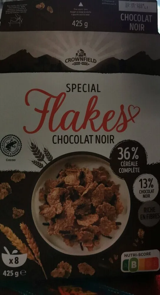 Spécial flakes chocolat noir