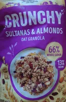Crunchy Sultanas & Almonds Oat Granola