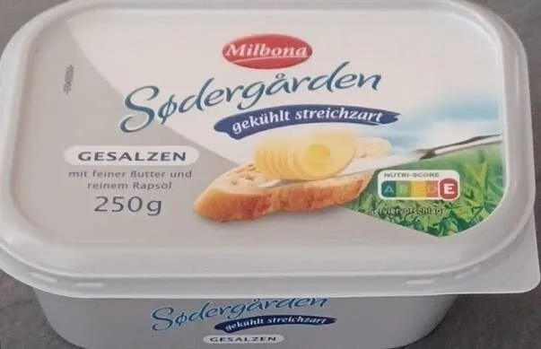 Sødergården gekühlt streichzart GESALZEN mit feiner Butter und reinem Rapsol
