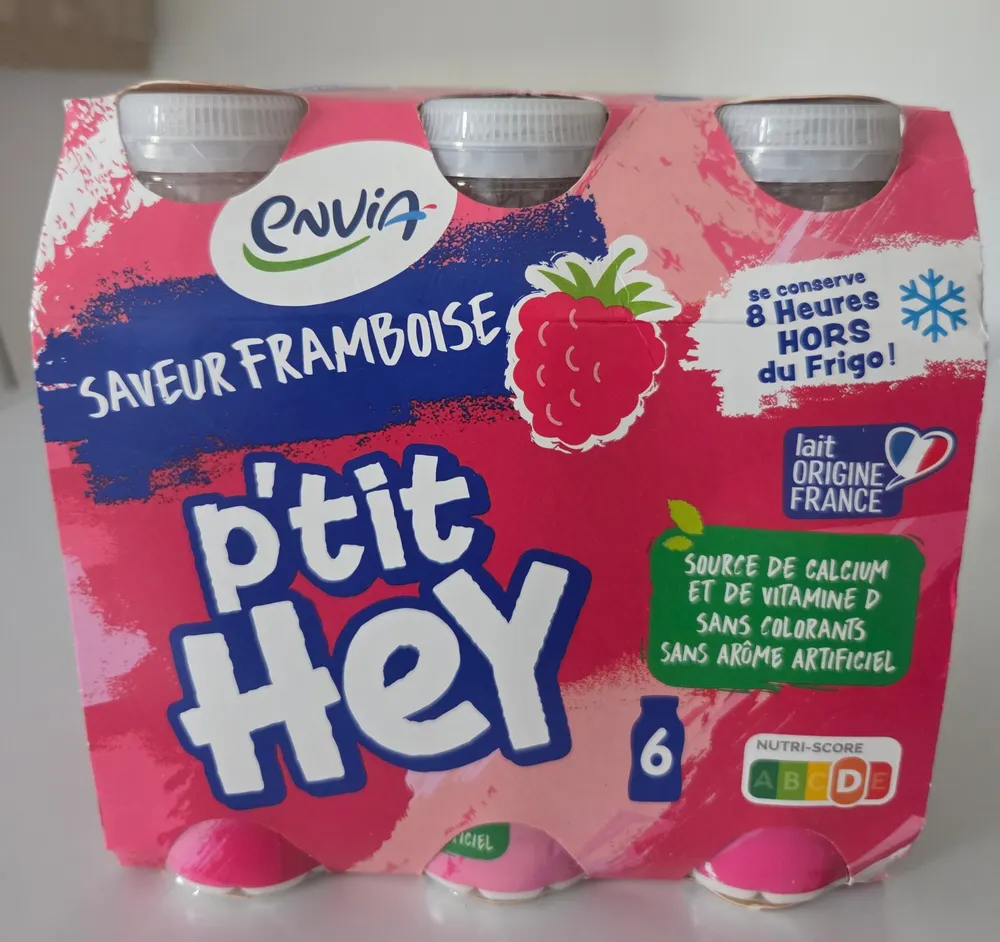 P'tit hey à boire saveur framboise