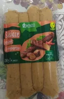 Salsicce vegane ai peperoni