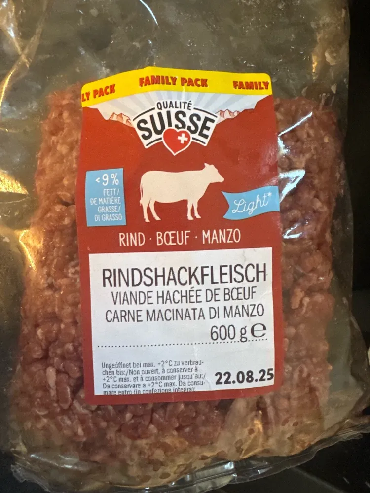 Hackfleisch 600g 11.07.2024